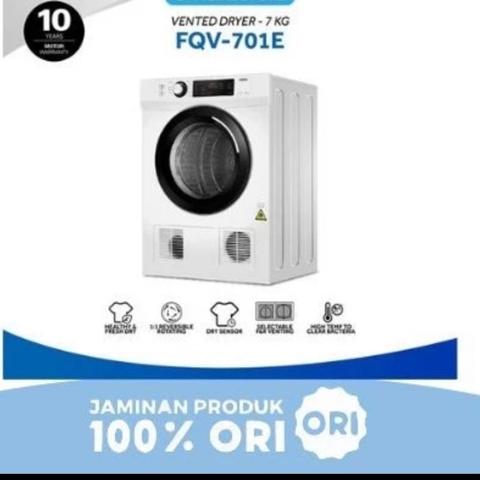 MESIN PENGERING PAKAIAN AQUA JAPAN FQV 701E