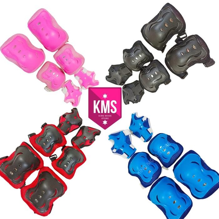 Dekker Anak Deker Lutut Siku Anak Deker Sepatu Roda Deker Sepeda Anak Tangan Outdoor Kaki