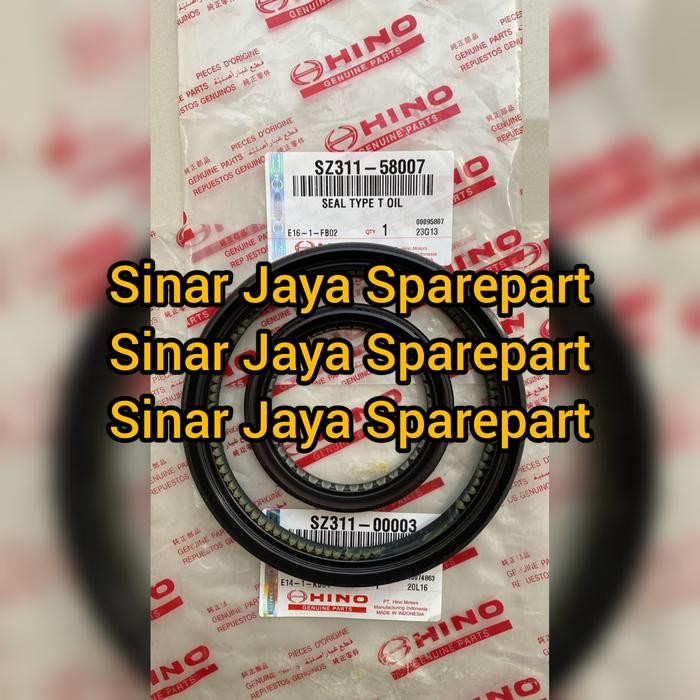 Seal Kruk As Atau Seal Crankshaft Hino Dutro 130HT 130HD 130MD Toyota Dyna 130HT 130LT 130XT