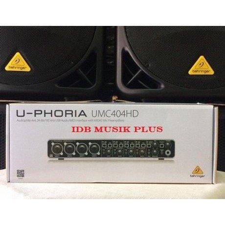 Soundcard Behringer Umc404Hd / Umc 404Hd / Umc 404 Hd