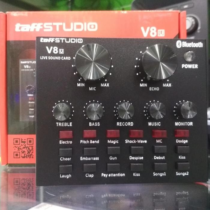 mixer v8 soundcard bluetooth