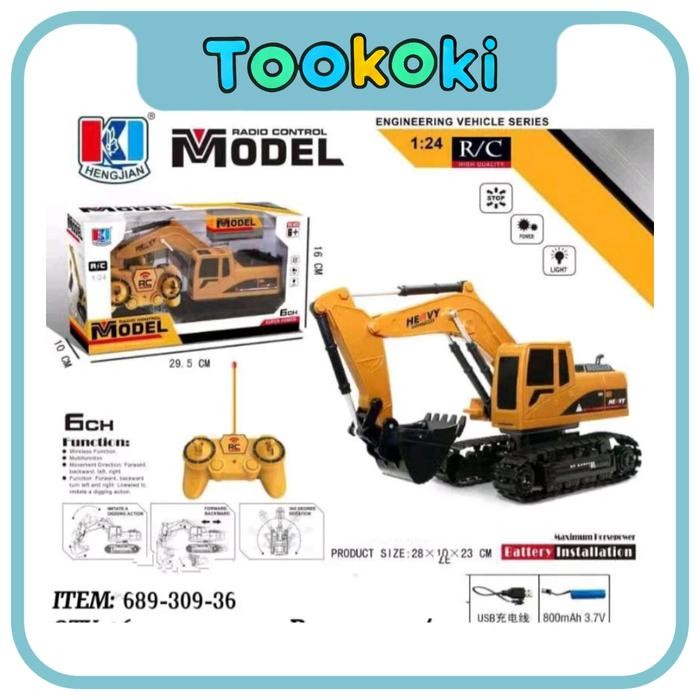 REMOTE CONTROL EXCAVATOR BEKO - MAINAN REMOTE CONTROL EXCAVATOR TRUK