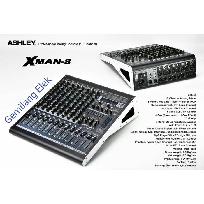 Mixer ASHLEY XMAN-8