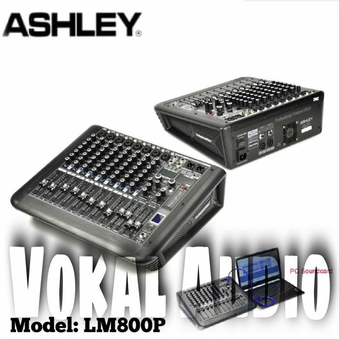 ASHLEY Mixer LM800P 8 Channel Ashley LM 800P