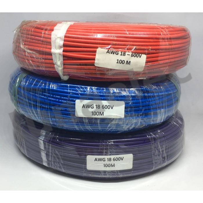 Kabel AWG 18 600V 100m Rei Hsing UL1015
