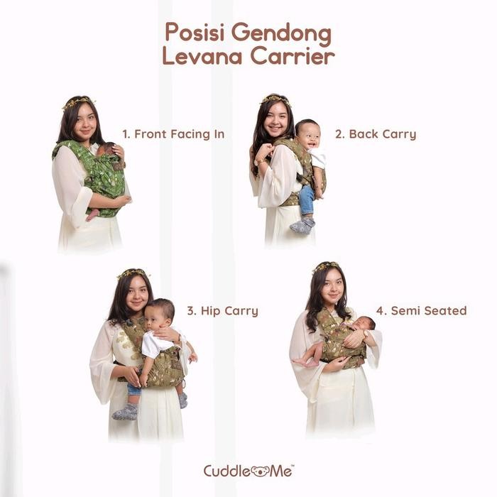 Gendongan Ergonomis SSC Cuddle Me Levana Carrier