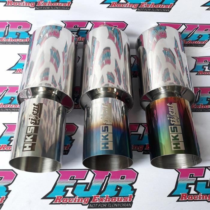 Knalpot Mobil Hks Silent Hi Power Tipe Suara Bass