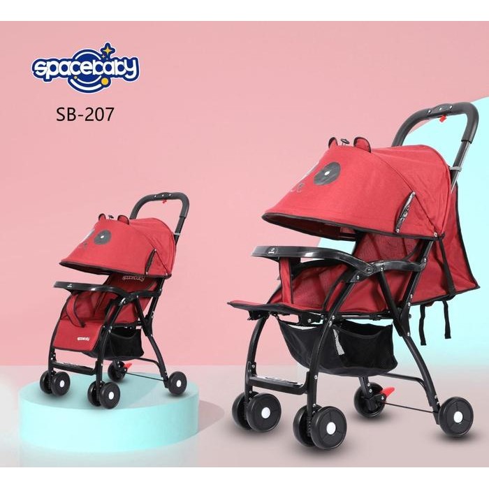Kereta dorong bayi space baby 207 murah / Stroller dorongan anak