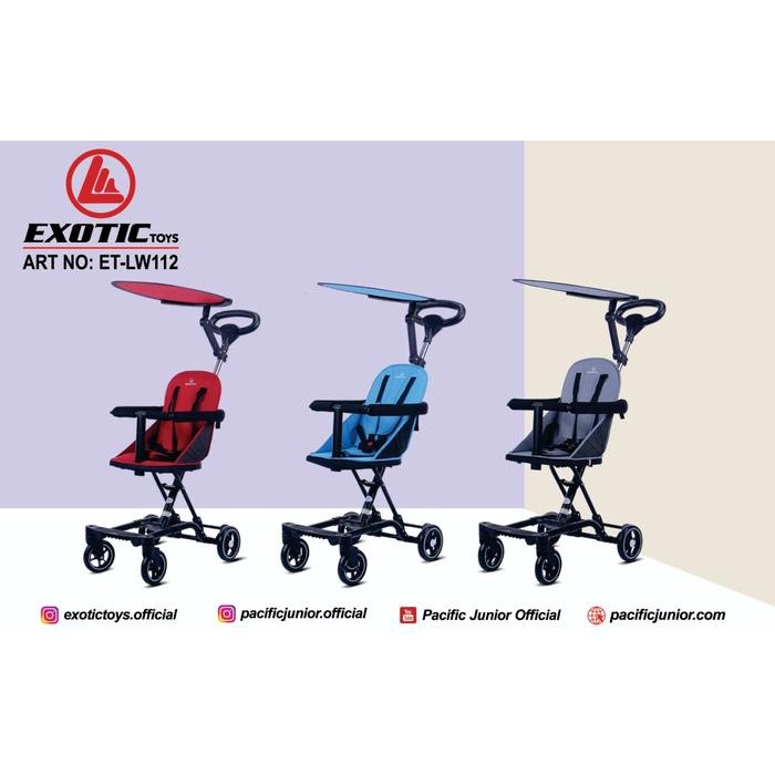 Magic Stroller Micro Exotic / Stroller Anak LW-112