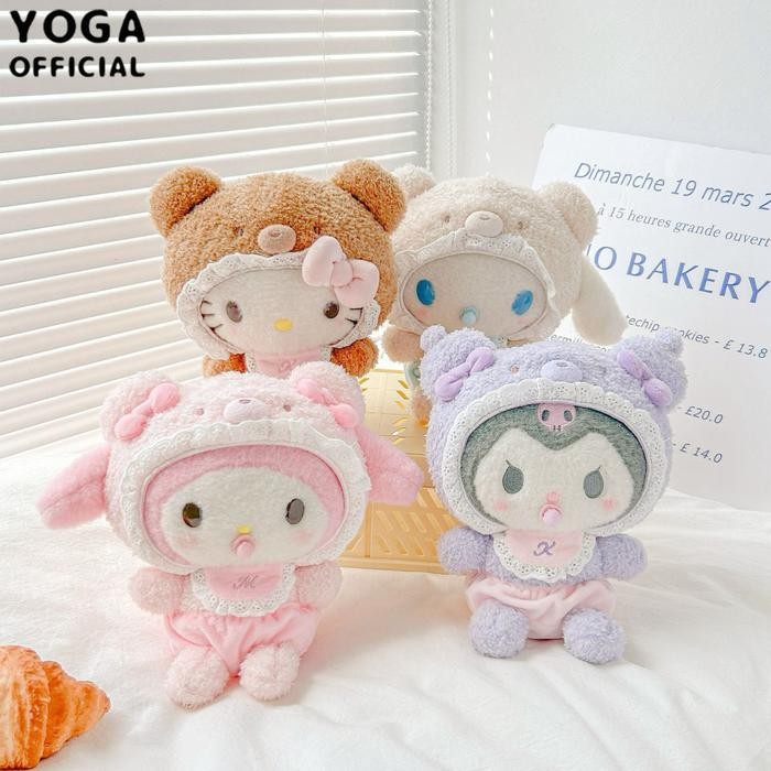 Boneka Cinnamoroll Kuromi Melody Hello Kitty Sanrio Empeng Dot Lucu