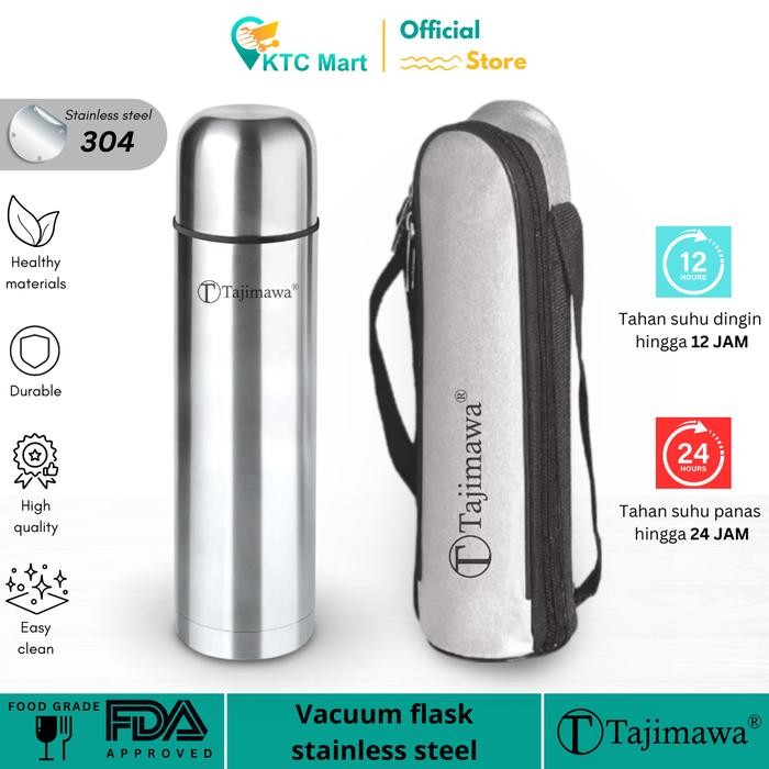 KTCmart - TAJIMAWA Thermos Air Panas 1000ml / Termos Vacum