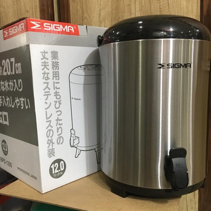[] SIGMA TERMOS 12 L JUMBO DISPENSER AIR CAFE KOPI TEH