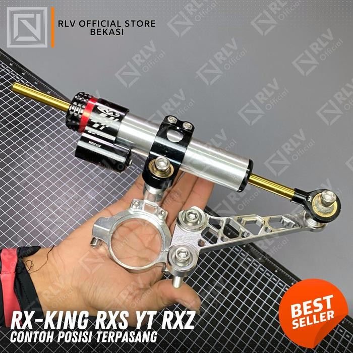 STABILIZER MATRIS PENDEK 16 KLIK SET BREKET ATAS PNP RX KING RXS Best Quality