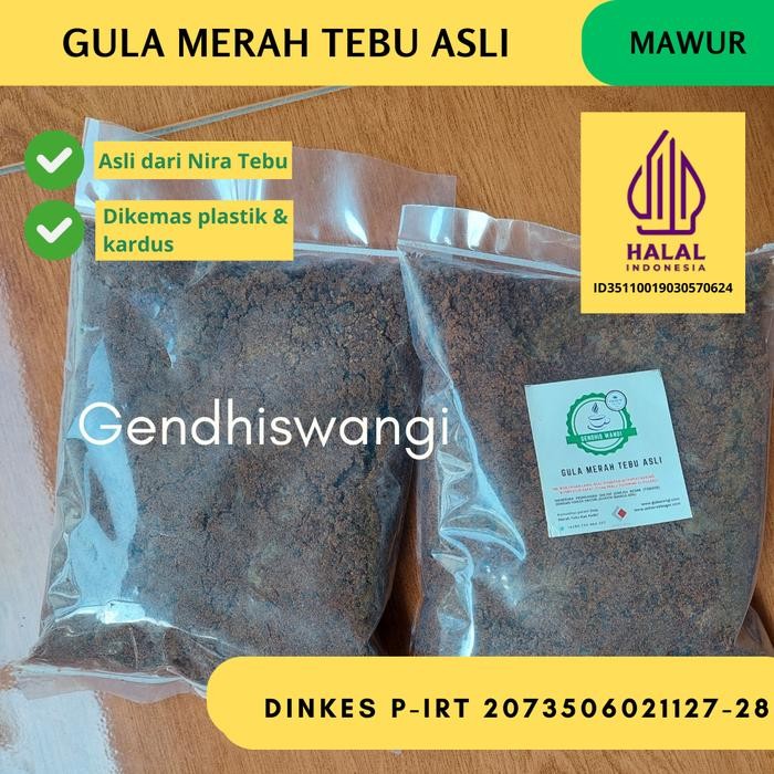 

New GULA MERAH TEBU ASLI/ MOLASE KERING/ ECO ENZYME 500 GR