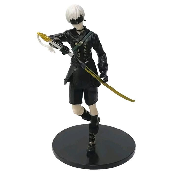 Action Figure Nier Automata Yorha 2B / Yorha 9S Pvc 18Cm Anime Game Collectible DiskonR020725A