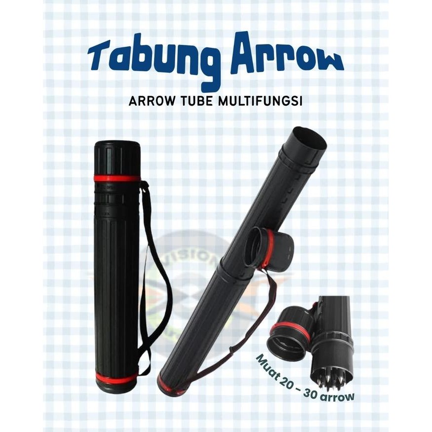 QUIVER TABUNG - TAS ANAK PANAH ARROW PANAHAN - TABUNG GAMBAR ARSITEK *