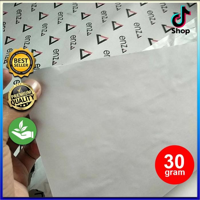 KERTAS LAYANGAN ENZA WARNA PUTIH 30 GRAM ISI 30 LEMBAR / KERTAS UNTUK LAYANGAN BESAR / KERTAS