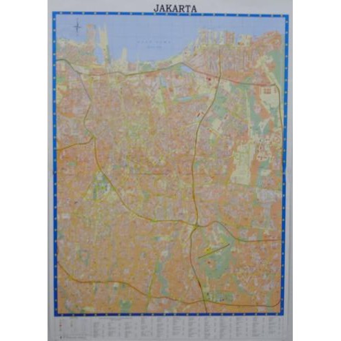 PETA JAKARTA + BUKU PETUNJUK