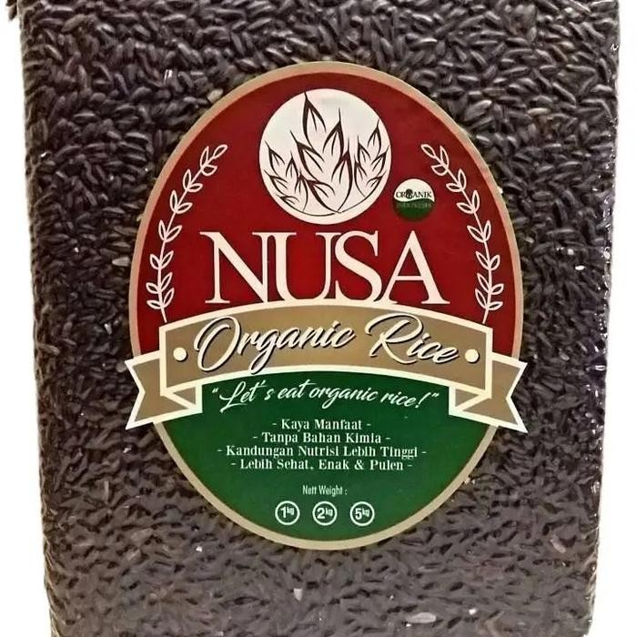 

Laura.Mart1 Beras Hitam Organik Kualitas Ekspor (Bersertifikat) Rice Food Nasi, Mengandung Banyak