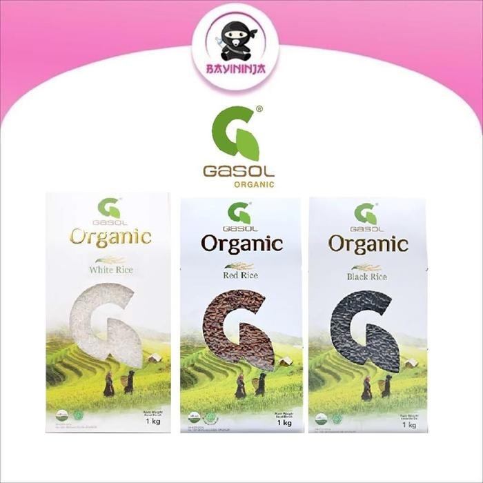 

Laura.Mart1 Gasol Organic Beras Organik 1 Kg