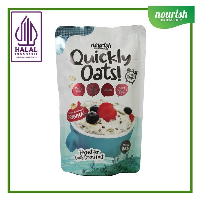 

Osyak.Mart Quickly Oats! Instant Oatmeal Original Buy 1 Get 1 Free (250Gr X 2Pc)