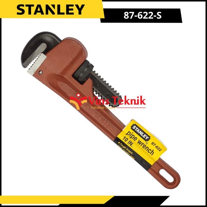 Murah Pipe Wrench Kunci Pipa 10 Inch Stanley 87-622 S