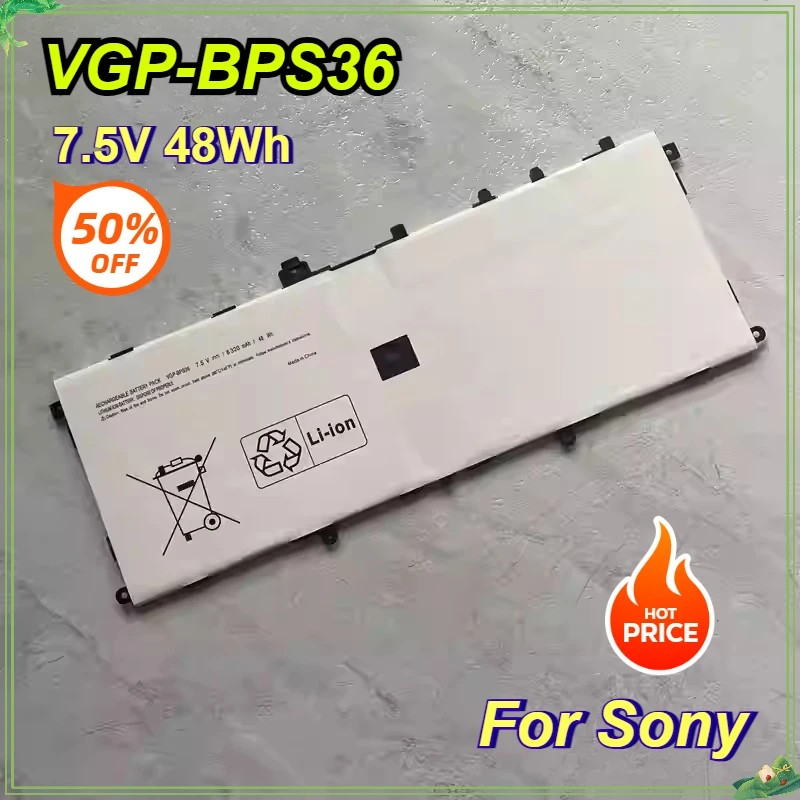 VGP-BPS36 BPS36  Laptop Battery for Sony Vaio Duo 13 Convertible Touch 13.3" SVD13211CG SVD1323YCGW 