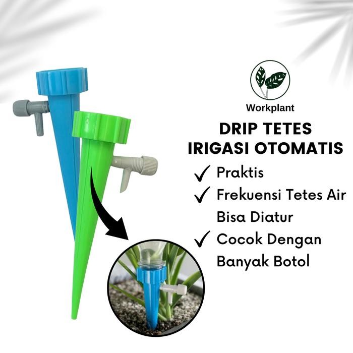 Drip Tetes Irigasi Otomatis - Alat Penyiram Tanaman Otomatis Drip Irigasi Tanaman hias