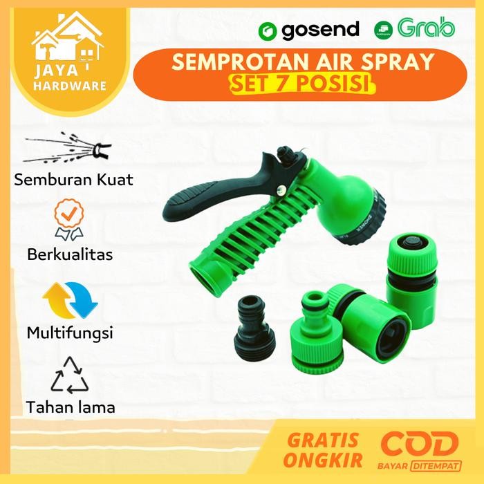 Kepala Penyemprot Semprotan Semprot Air Tanaman Nozzle Nozle Nozzel Nozel Selang Sprayer Spray Gun