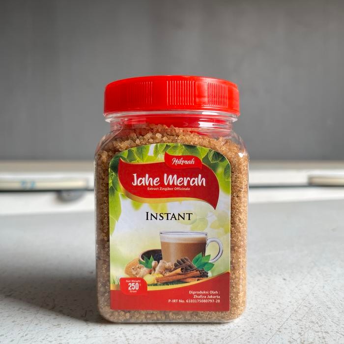 

Jahe Merah Hikmah Kemasan Toples 250 gram