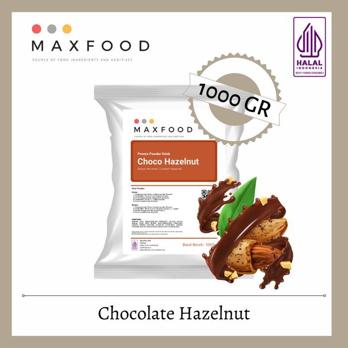 

Maxfood - Chocolate Hazelnut / Bubuk Minuman Coklat Hazelnut 1 Kg