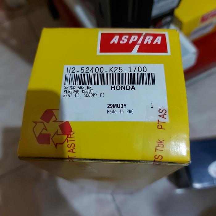 Shockbreaker Beat Fi , Scoopy Fi , Spacy Fi Aspira . Shock Belakang