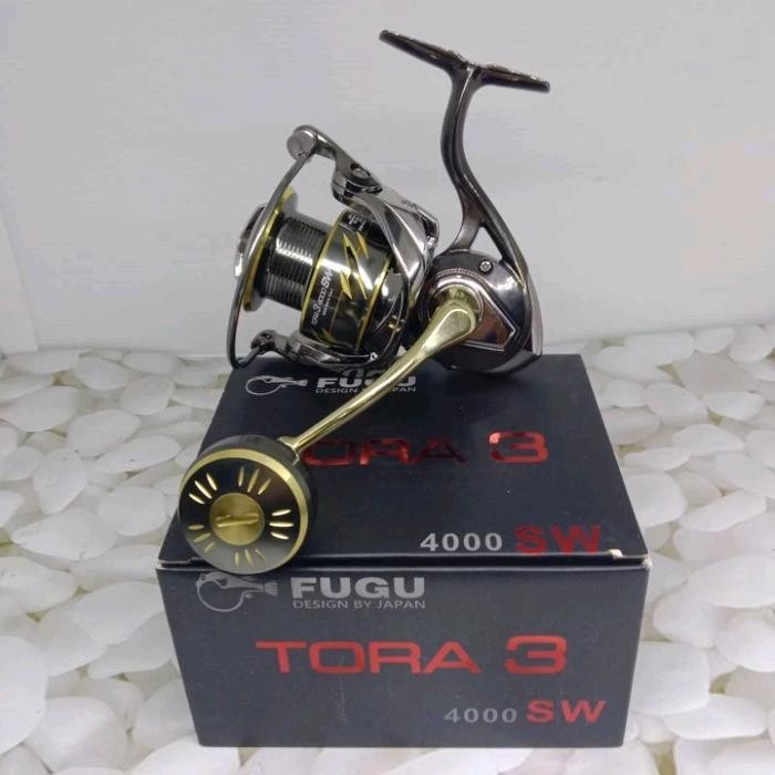 REEL SPINNING FUGU TORA 3 SW 1000-6000 SALT WATER METAL BODY