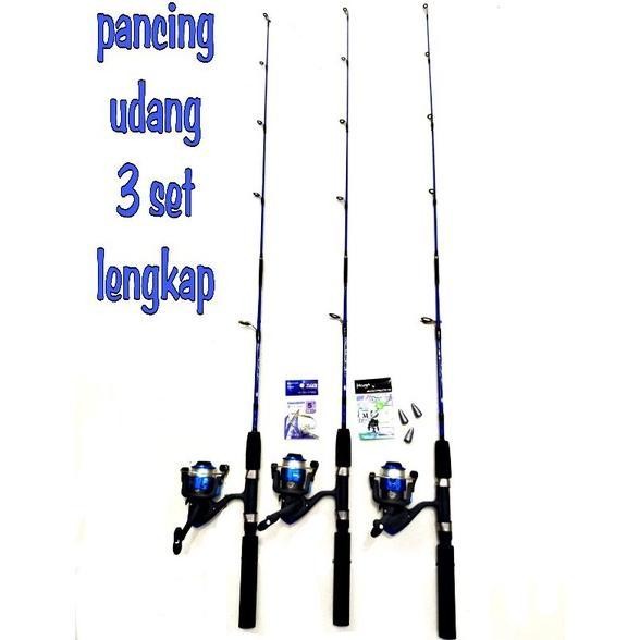 Pancing Udang 3 Set Lengkap Dan Komplit
