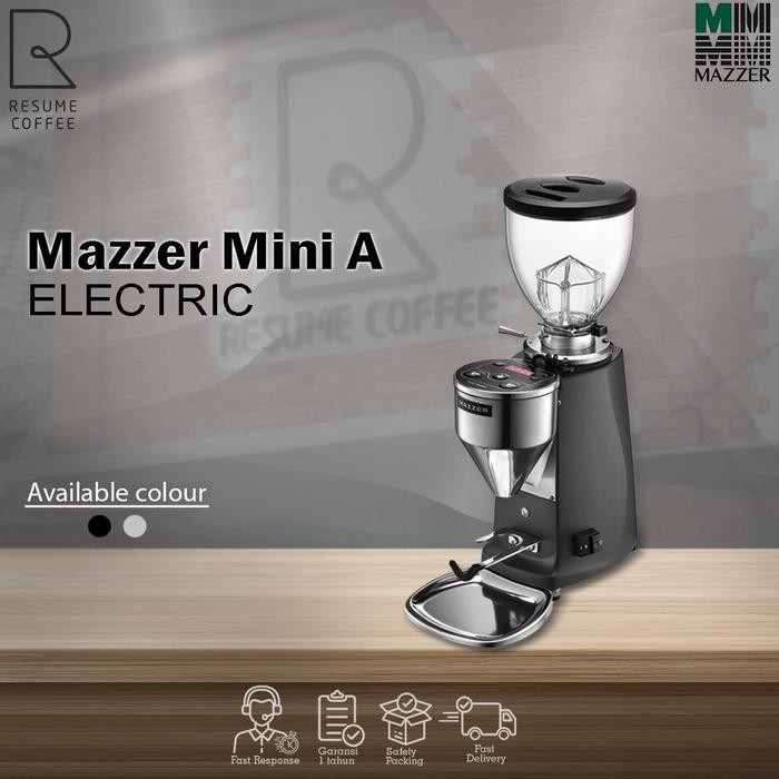 Terlaris Grinder Mazzer Mini Electronic A Espresso Italy