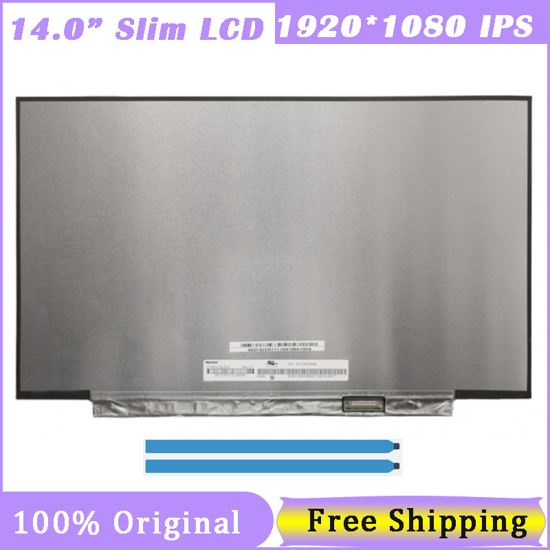 14.0" Slim 30Pin Screen N140HCE-EN2 Rev.C2 N140HCE EN2 Laptop Screen 1920*1080 FHD IPS