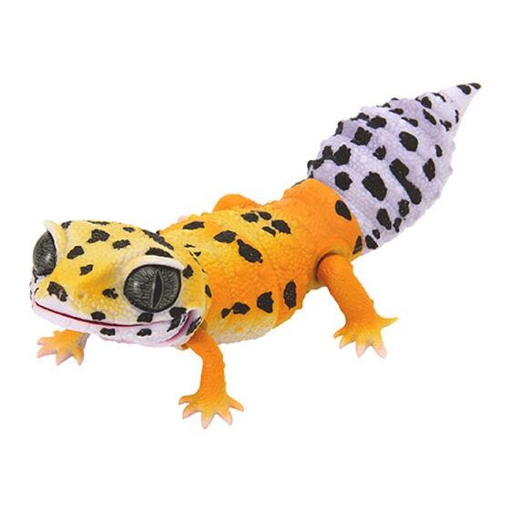 Ikimono Repti Leopard Gecko Gashapon Gacha Bandai dango mushi - Tangerine