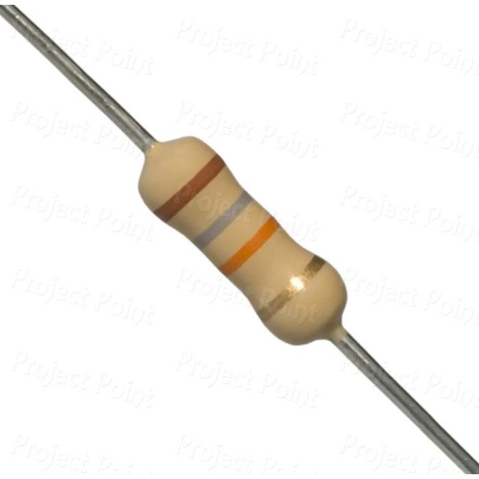 18K Ohm Resistor 5% 1/2 Watt 2PCS *