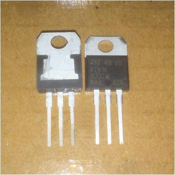 TRANSISTOR TRIAC BTB16-800CW NEW AUTHENTIC MANTAFF *