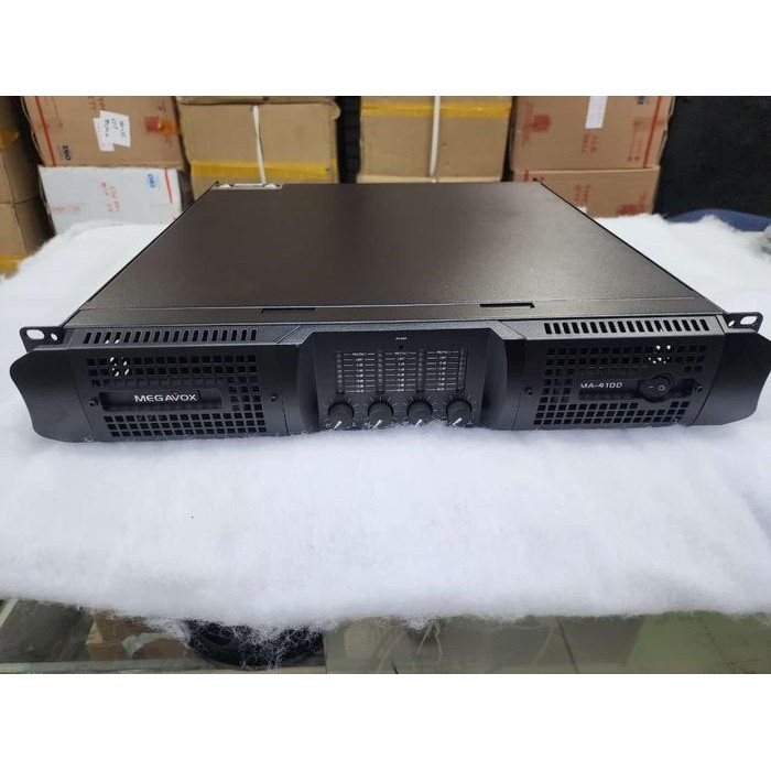 POWER AMPLIFIER MEGAVOX MA4100 / MA 4100 - - 4 CANEL *