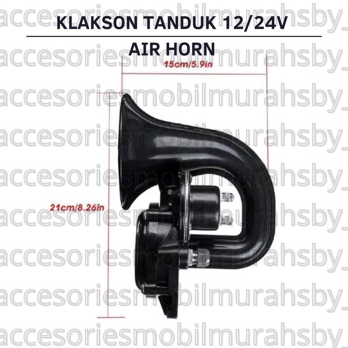 klakson scania volvo/klakson truck keong 12-24v *