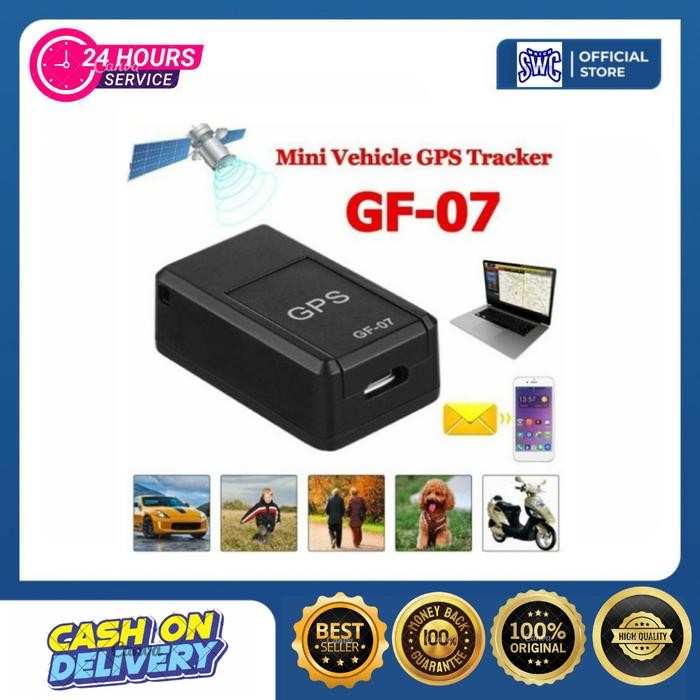 GF07 GPS Tracker Mobil Motor Mini Recording Voice Alat Sadap GSM *