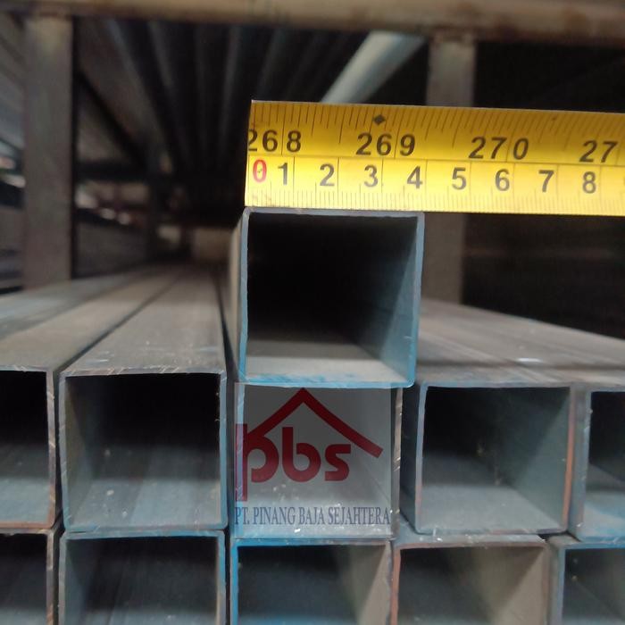 Hollow GALVANIS 40x40 KF (1mm, 1.2mm, 1.4mm, 1.7mm, 2.0mm) Besi Stall Hollow / Hollo / Galvanis *