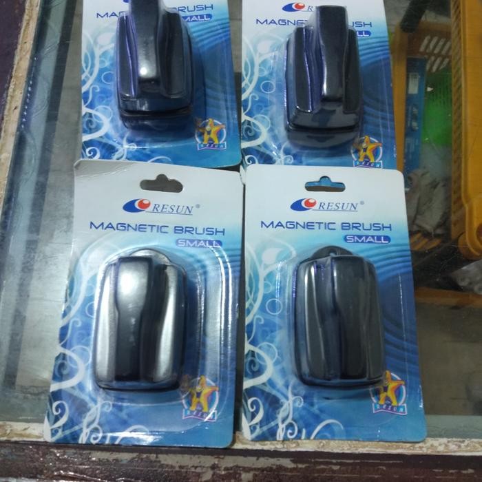 MAGNET KACA AQUARIUM SMALL / MAGNET PEMBERSIH KACA
