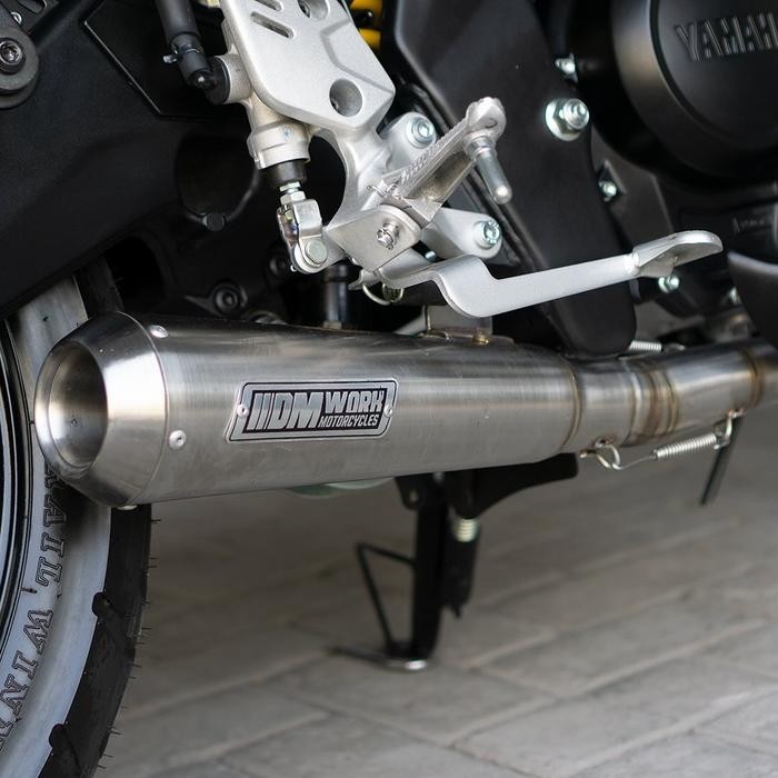 XSR155 Knalpot Fullsystem - Underbelly
