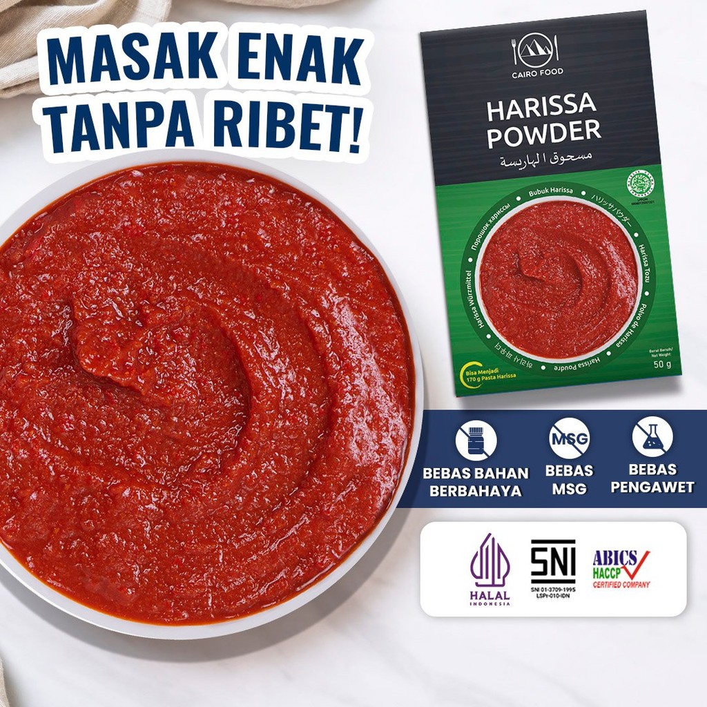 

Bubuk Harissa Sehat - Cairo Food