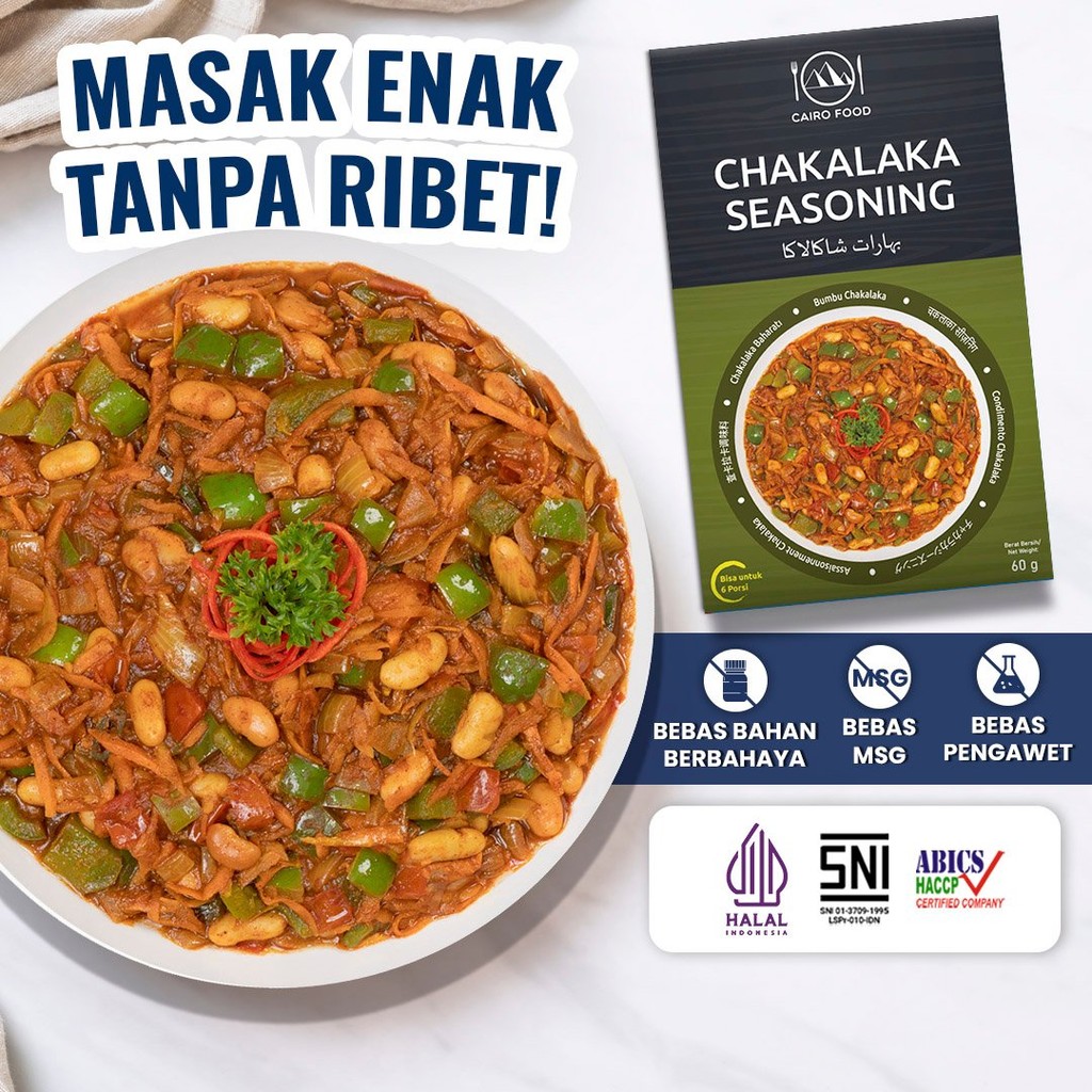 

Bumbu Chakalaka Sehat - Cairo Food