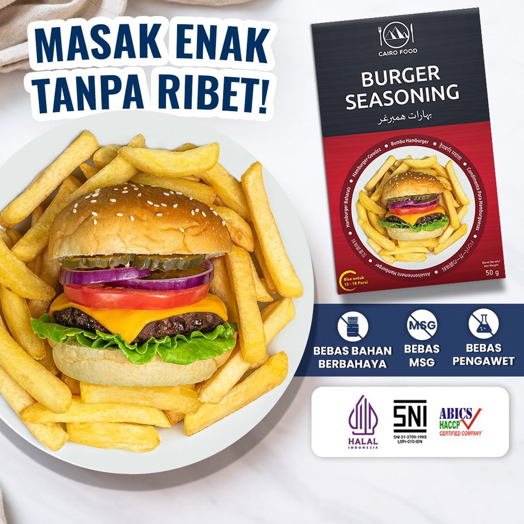 

Bumbu Hamburger Sehat - Cairo Food