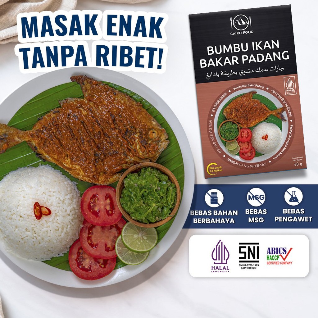 

Bumbu Ikan Bakar Padang Sehat - Cairo Food