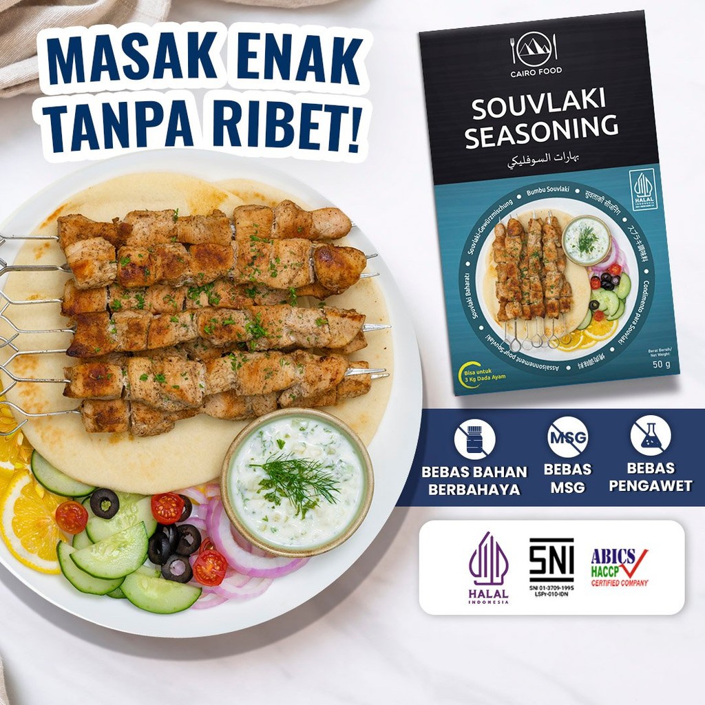 

Bumbu Souvlaki Sehat - Cairo Food